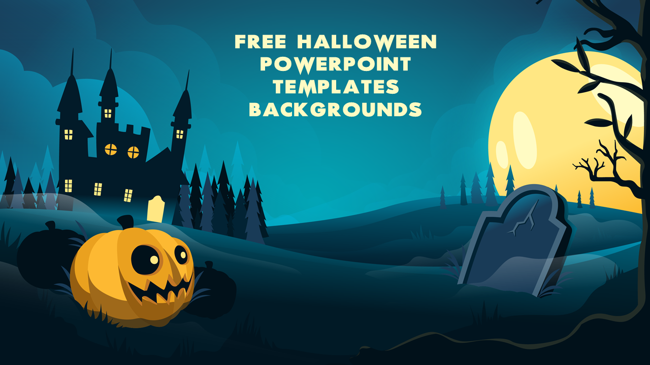 Best Free Halloween PowerPoint templates backgrounds